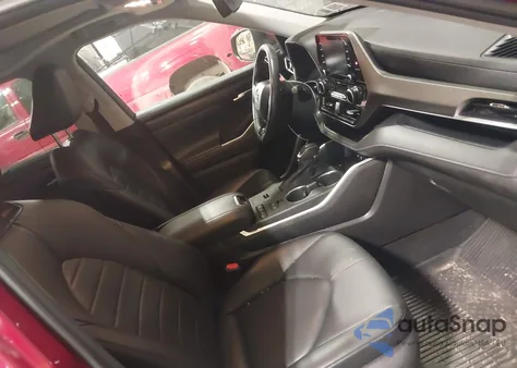 2021 Toyota Highlander Hybrid Xle из США, поврежденный, VIN 5TDHBRCH0MS520964